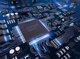 Surface Mount Technology SMT line in operation