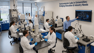 R&D university semiconductor lab