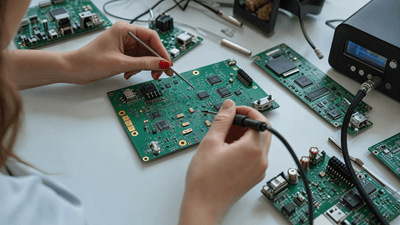 Precision probing and repair of circuit boards