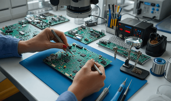 PCB assembly and repair