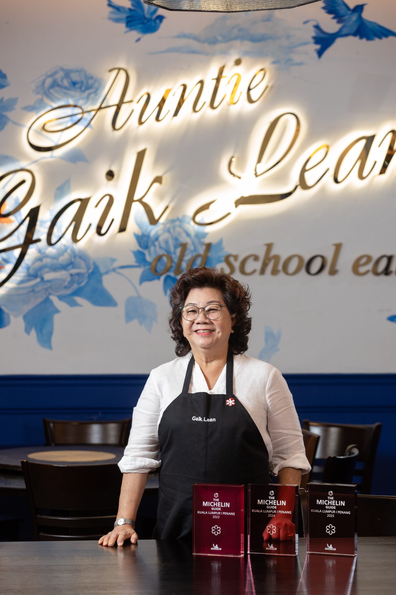 Auntie Gaik Lean in her kitchen