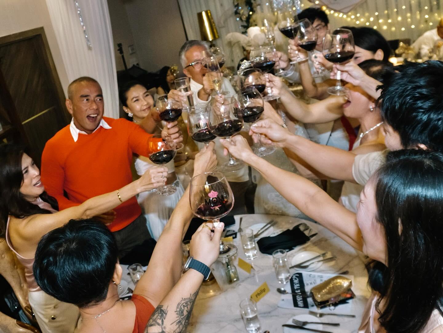 Wedding Dinner Toast
