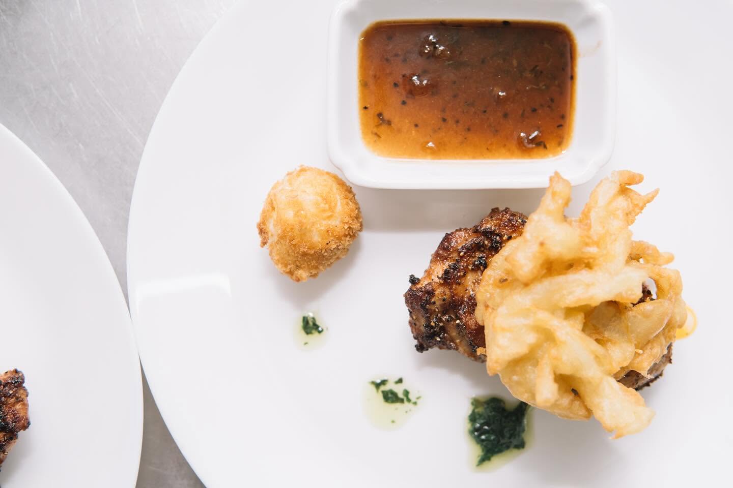 Crispy Chicken & Onion Rings