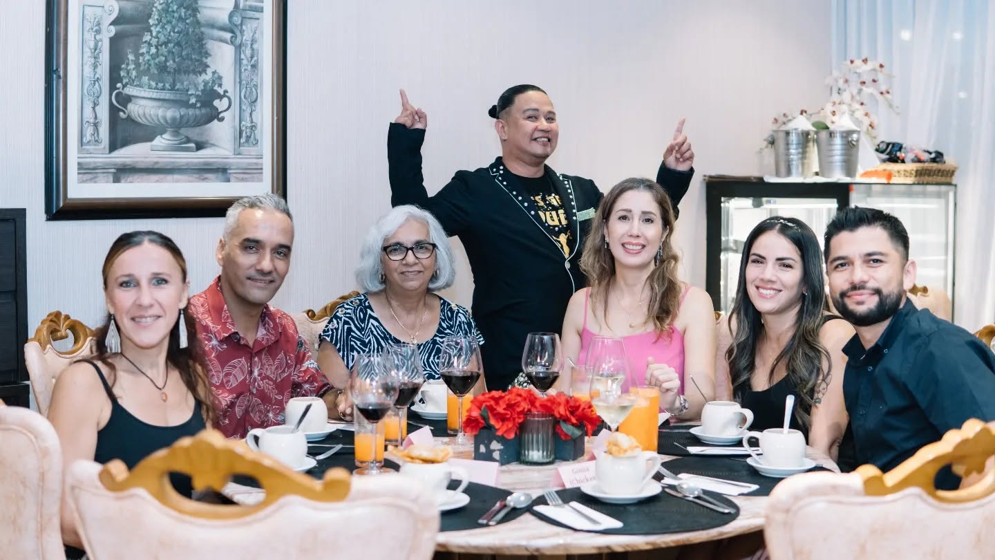 Guests Celebrating Together