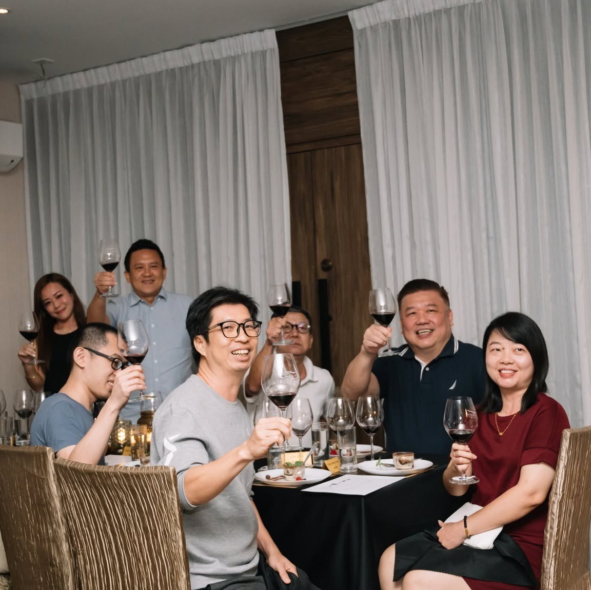 Wine Dinner Toast