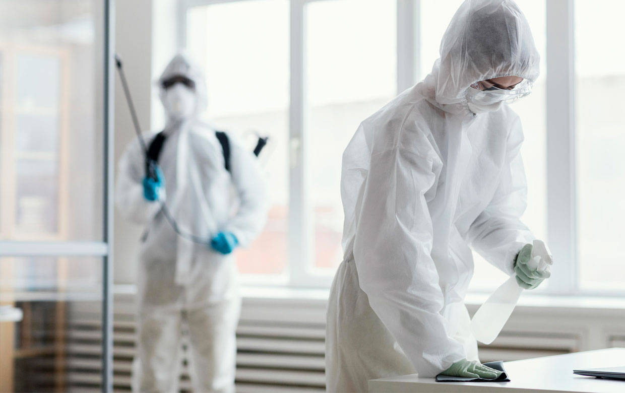Equipment cleaning and sanitation